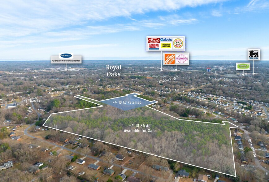 Primary Photo Of 156 Briarcliff dr, Kannapolis Land For Sale