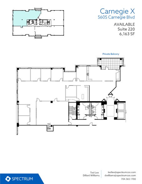 More Photos Of 5605 Carnegie Blvd, Charlotte Office For Lease