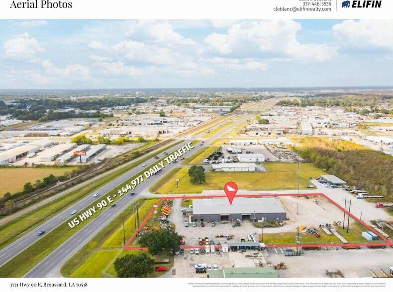 More Photos Of 3721 Highway 90 E, Broussard Light Distribution For Lease