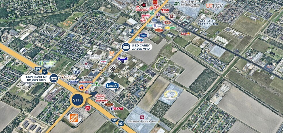 More Photos Of 4703 S Expy 83, Harlingen Land For Lease