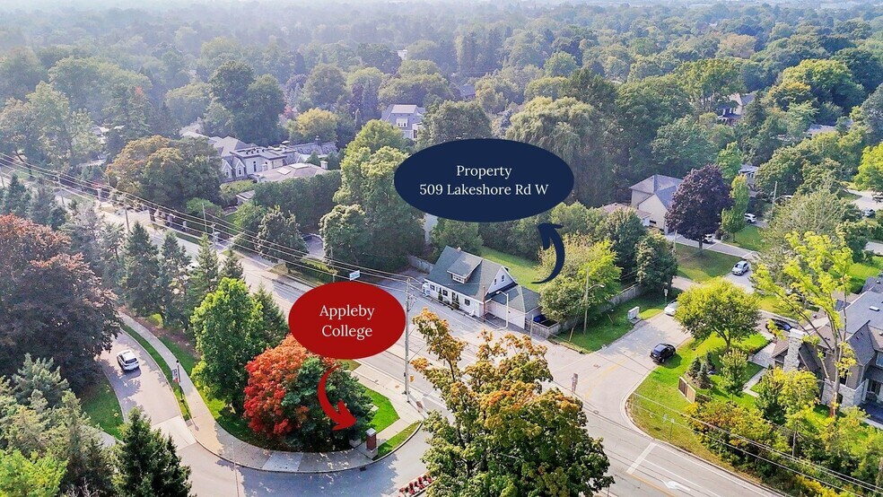 More Photos Of 509 Lakeshore Rd W, Oakville General Retail For Sale