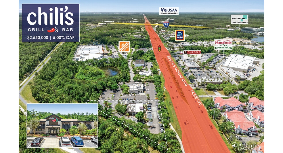 Primary Photo Of 17643 Bruce B Downs Blvd, Tampa Restaurant For Sale