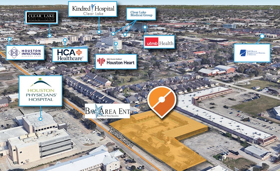 More Photos Of 202 N Texas Ave, Webster Medical For Lease