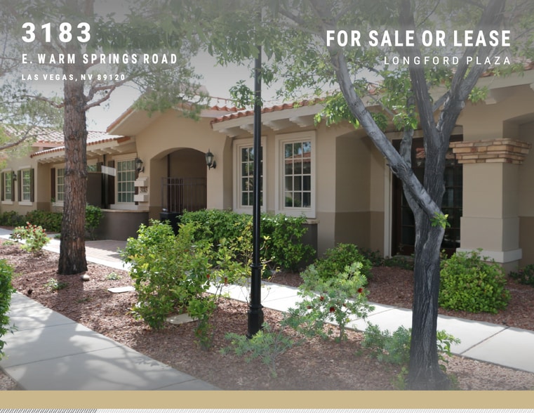 Primary Photo Of 3183 E Warm Springs Rd, Las Vegas Office For Lease