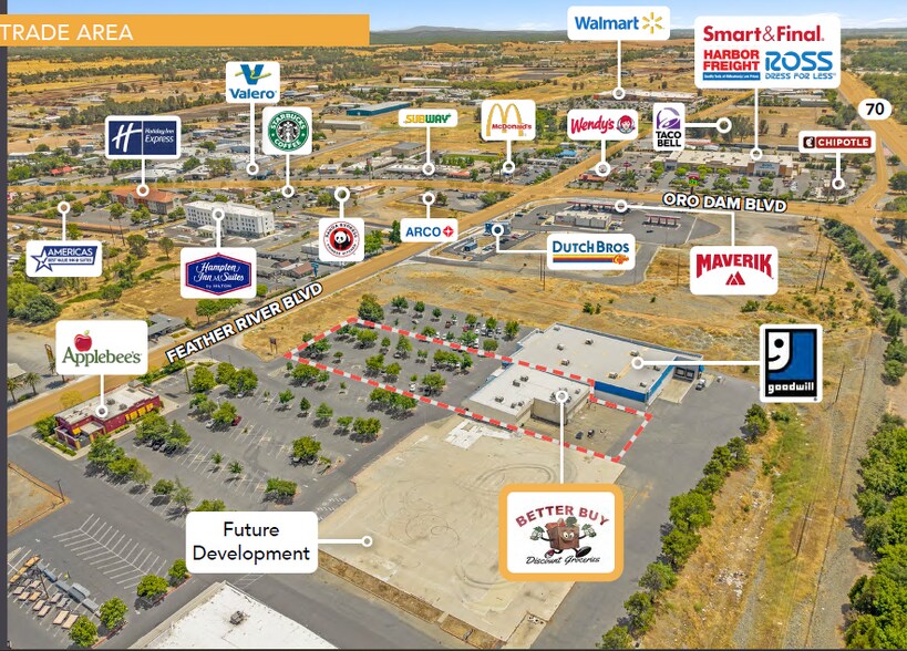 More Photos Of 2130 Feather River Blvd, Oroville Freestanding For Sale