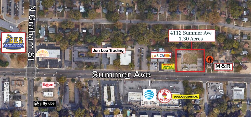 More Photos Of 4112 Summer Ave, Memphis Land For Sale