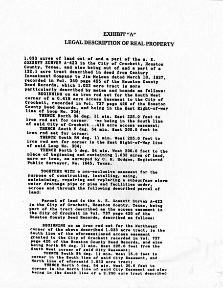 More Photos Of 1155 E Loop 304, Crockett Restaurant For Sale