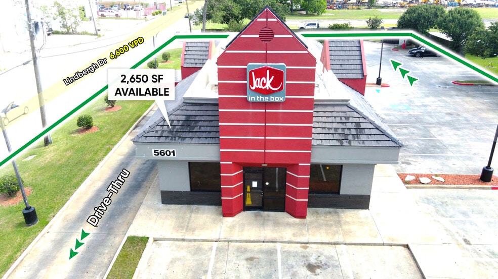 Primary Photo Of 5601 College St, Beaumont Fast Food For Sale
