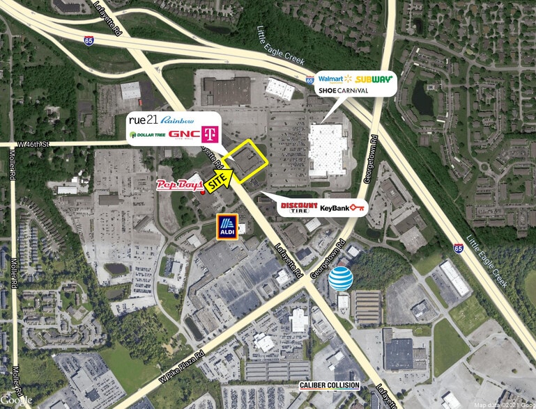 More Photos Of 4525 Lafayette Rd, Indianapolis General Retail For Lease