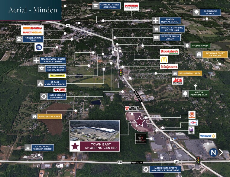 More Photos Of 1090-1164 Homer Rd, Minden General Retail For Lease