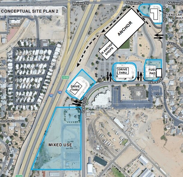 More Photos Of SEQ Mojave Dr & I-15, Victorville Land For Lease