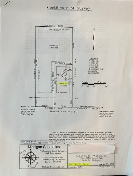 More Photos Of 18798 Honor Hwy, Interlochen General Retail For Sale