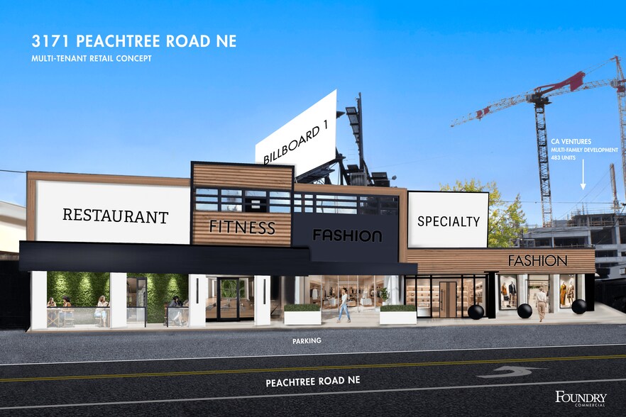 More Photos Of 3171 Peachtree Rd NE, Atlanta General Retail For Sale