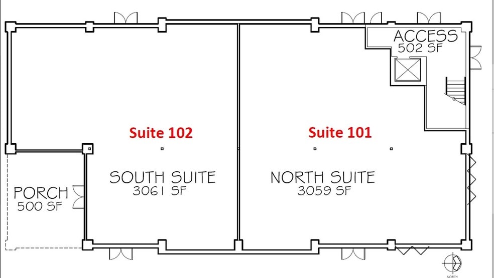 More Photos Of 409 N Oak St, Roanoke Storefront Retail Office For Lease