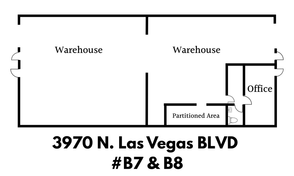 More Photos Of 3950-3970 N Las Vegas Blvd, Las Vegas Warehouse For Lease