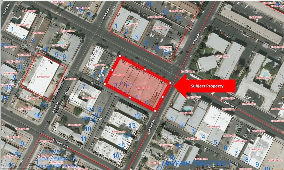 Primary Photo Of 1422 Fremont St, Las Vegas Land For Sale
