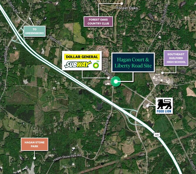 More Photos Of 5601, 5607, & 5611 Hagan Ct, Greensboro Land For Sale