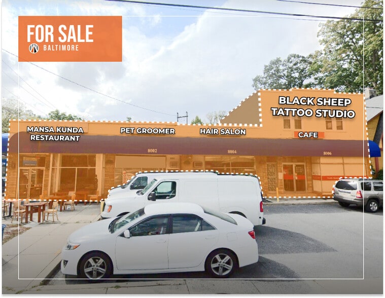 Primary Photo Of 8000 Flower Ave, Takoma Park Storefront For Sale