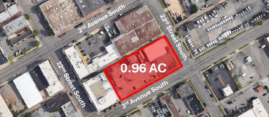 Primary Photo Of 2212 3rd Ave S, Birmingham Land For Lease