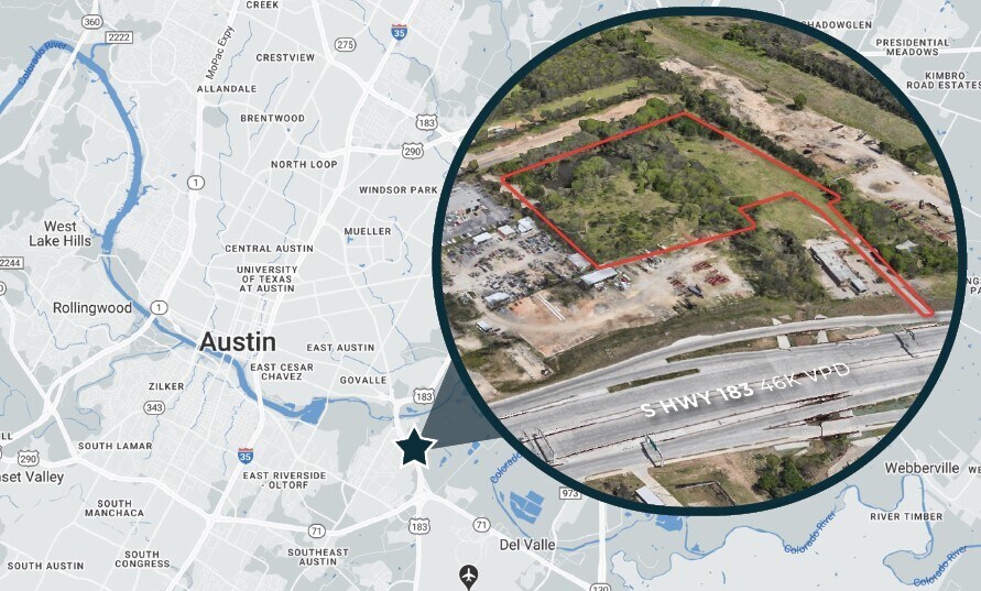 More Photos Of 715 Bastrop Hwy N, Austin Land For Sale