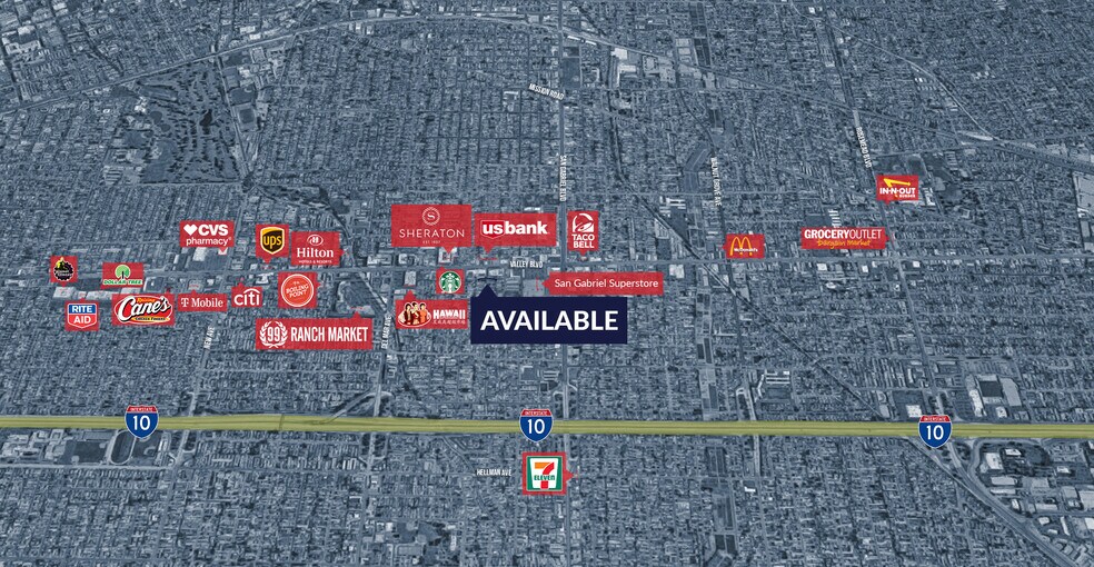 More Photos Of 432 E Valley Blvd, San Gabriel Storefront For Lease