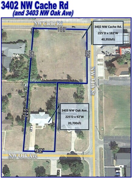More Photos Of 3403 NW Oak Ave, Lawton Land For Sale