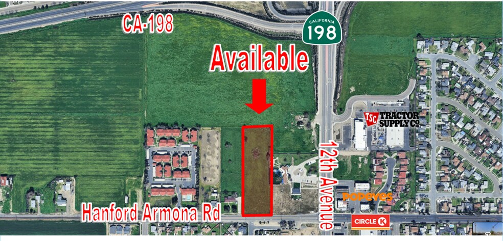 Primary Photo Of 1798 Hanford Armona Rd, Hanford Land For Sale