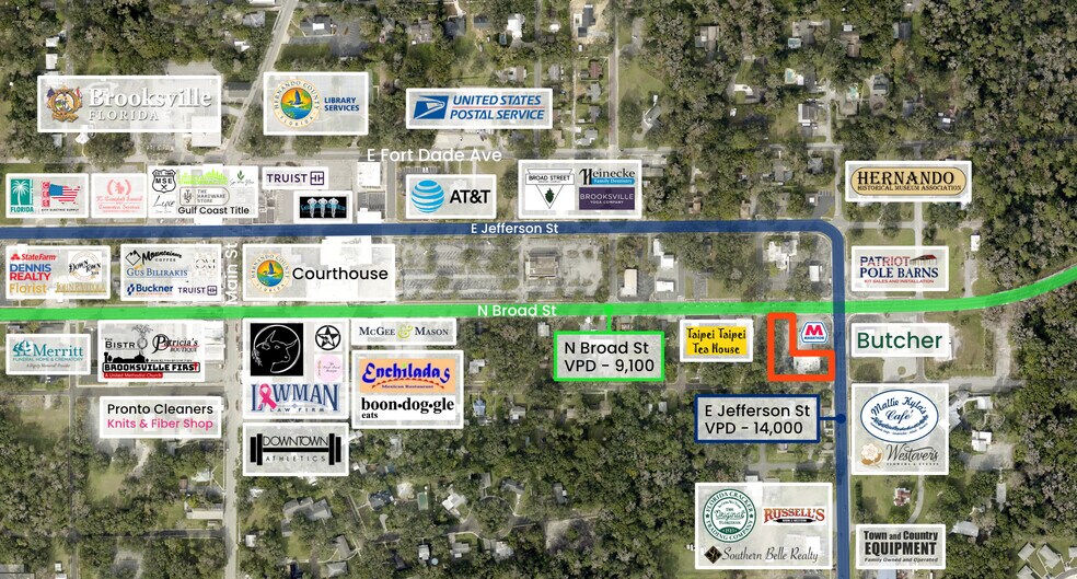 More Photos Of 614 E Jefferson St, Brooksville Office For Sale
