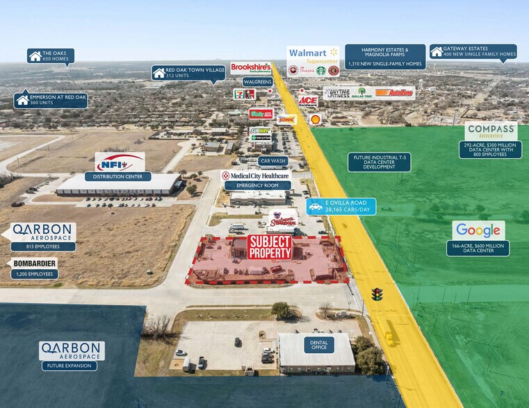 More Photos Of SWC of E Ovilla Rd. & Austin Blvd., Red Oak Auto Repair For Sale