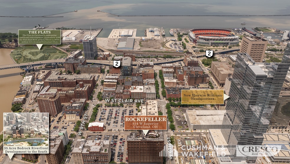 More Photos Of 614 W Superior Ave, Cleveland Office Residential For Sale