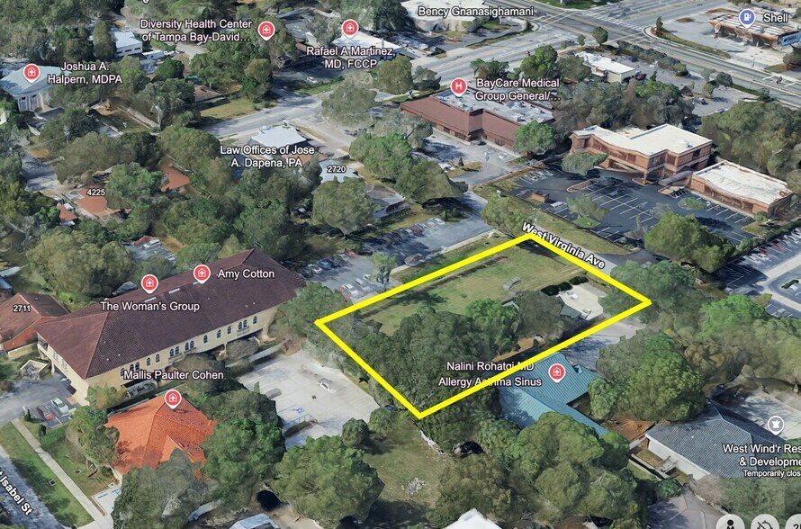 Primary Photo Of 2710 W Virginia Ave, Tampa Land For Sale