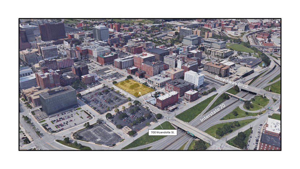Primary Photo Of 700 Wyandotte St, Kansas City Land For Sale