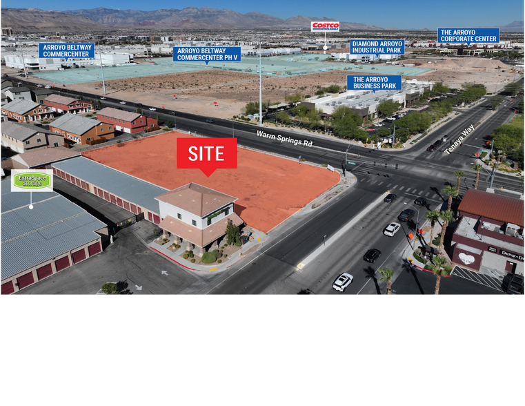 More Photos Of SWC Of Warm Springs & Tenaya, Las Vegas Land For Lease