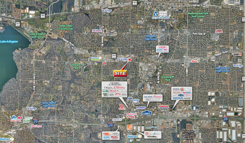 More Photos Of 2220 S Fielder Rd, Arlington Land For Lease