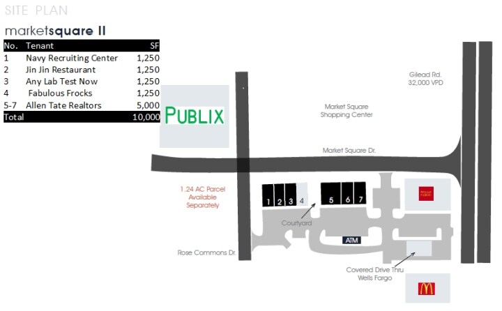 More Photos Of 14225 Market Square Dr, Huntersville Storefront Retail Office For Lease
