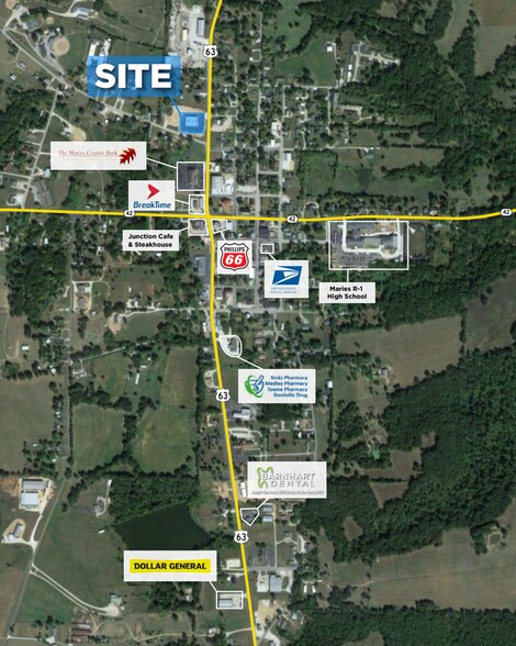 More Photos Of 407 Highway 63 S, Vienna Freestanding For Lease