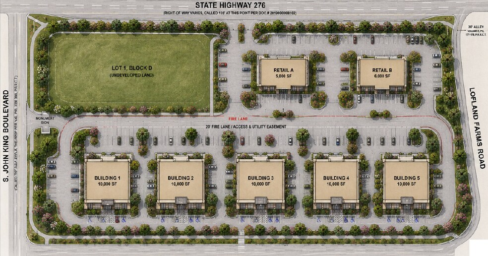More Photos Of SEC SH 276 and S John King blvd, Rockwall Office For Sale
