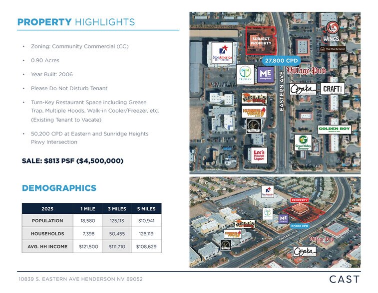 More Photos Of 10839 S Eastern Ave, Henderson Restaurant For Sale