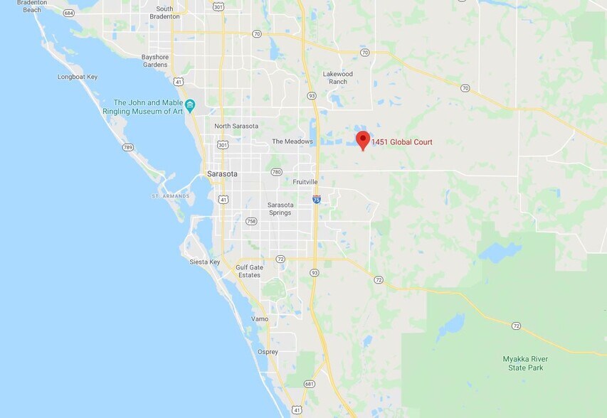 More Photos Of 1451 Global Ct, Sarasota Showroom For Lease