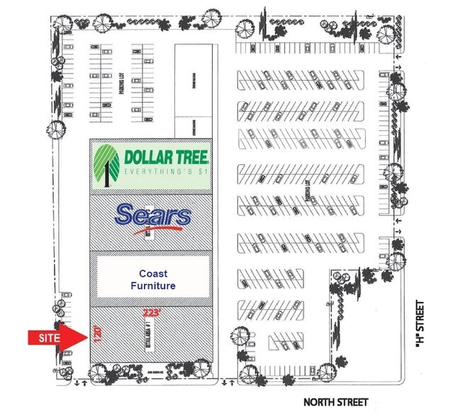 Primary Photo Of 1009-1041 N H St, Lompoc Unknown For Lease