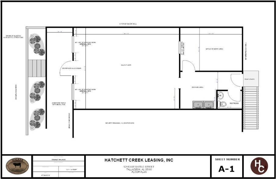 More Photos Of 511 Battle St E, Talladega Storefront For Lease