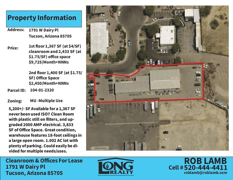 More Photos Of 1791 W Dairy Pl, Tucson Service For Lease