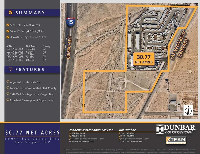 Primary Photo Of 13175 Las Vegas Blvd S, Las Vegas Land For Sale