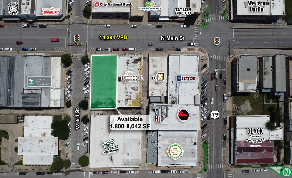 More Photos Of 219-221 N Main St, Taylor Storefront Retail Office For Lease