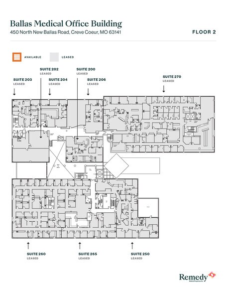 More Photos Of 450 N New Ballas Rd, Creve Coeur Medical For Lease