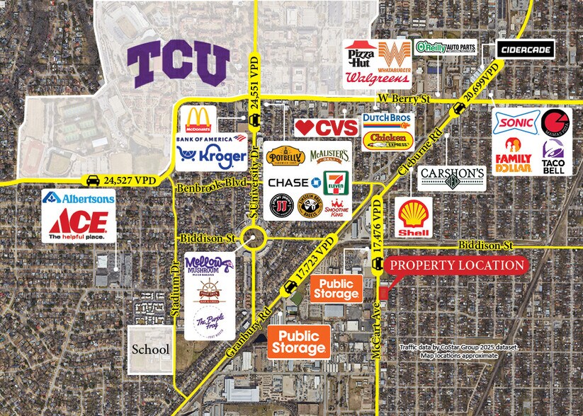 More Photos Of 3605 McCart Ave, Fort Worth Distribution For Lease