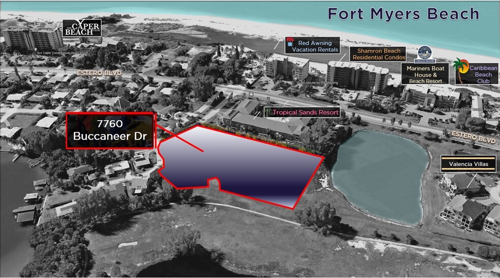 Primary Photo Of 7760 Buccaneer Dr, Fort Myers Land For Sale