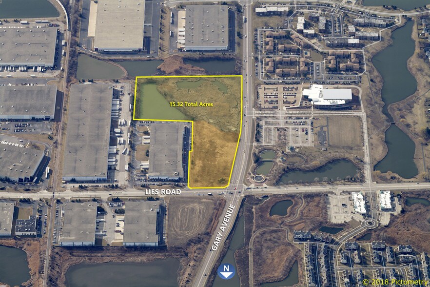 More Photos Of SEC Gary Ave And Lies Rd, Carol Stream Land For Sale