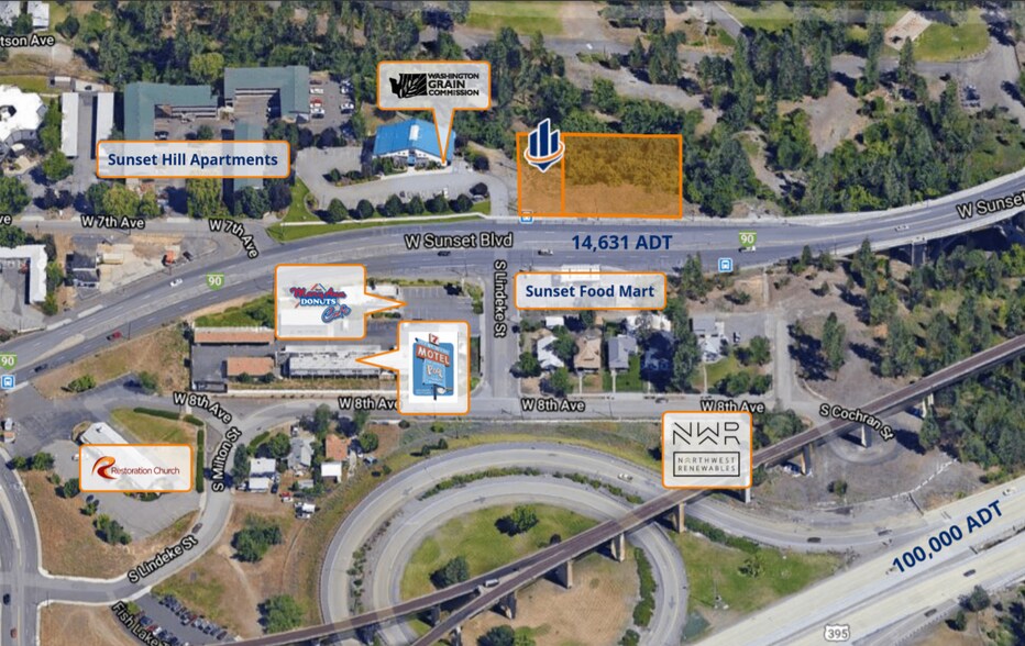 More Photos Of 2620 & 2630 W Sunset Boulevard, Spokane Land For Sale