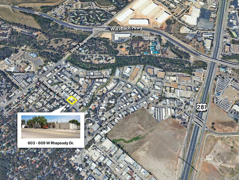 More Photos Of 603-609 W Rhapsody Dr, San Antonio Light Manufacturing For Lease